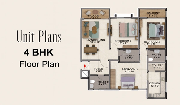 MJR Codename Life is Green Floor Plan